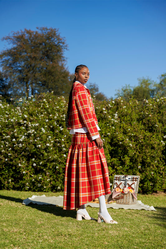 Picnic Plaid Skirt